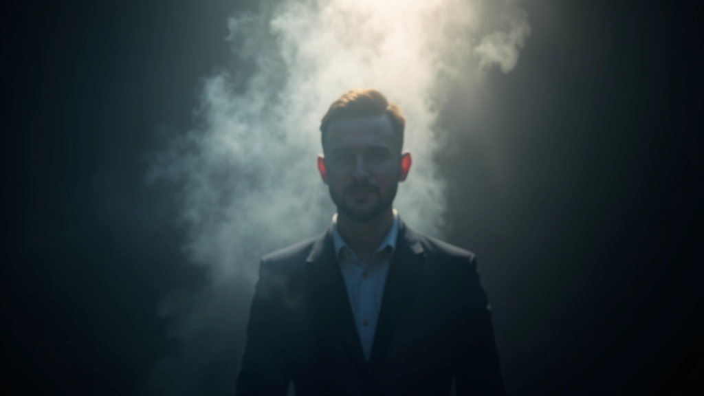 Humo denso y niebla etérea con iluminación cinematográfica